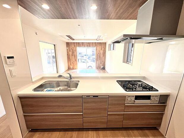 料理の時間が楽しくなるキッチンスペースです。