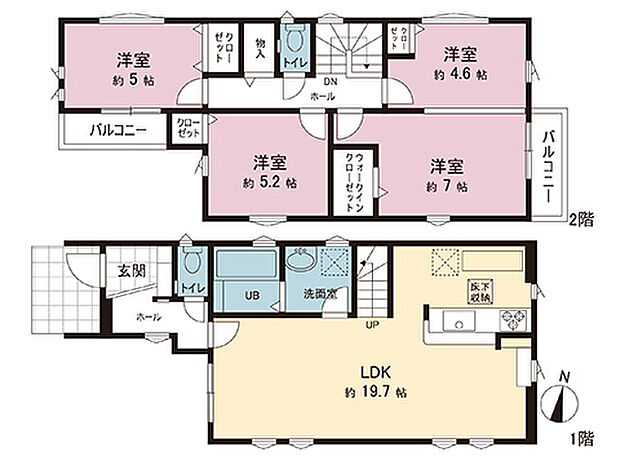 間取図です。図面と異なる場合は現況を優先させていただきます。