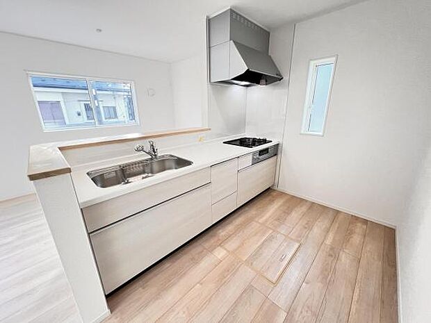 料理の時間が楽しくなるキッチンスペースです。