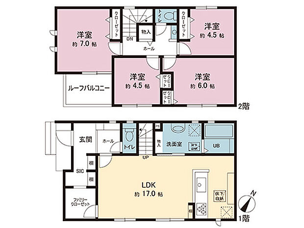 間取図です。図面と異なる場合は現況を優先させていただきます。