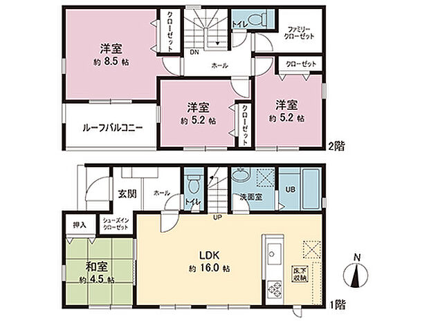 間取図です。図面と異なる場合は現況を優先させていただきます。