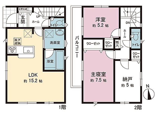 間取図です。図面と異なる場合は現況を優先させていただきます。