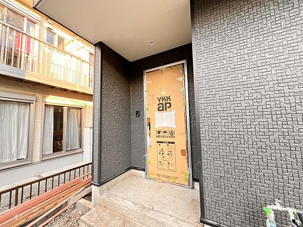 いつも気持ちよくご家族を迎えられる玄関です。