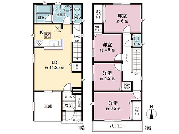 間取図です。図面と異なる場合は現況を優先させていただきます。
