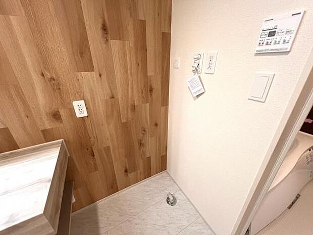 お天気を気にせずお洗濯ができ、室内干し可能です。