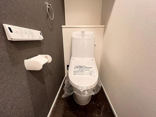 ほっと安らげるトイレ空間です。