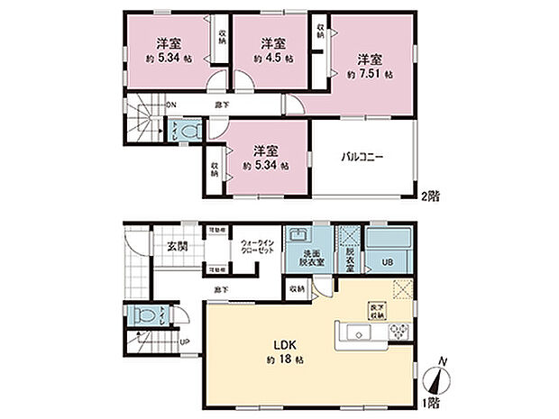 間取図です。図面と異なる場合は現況を優先させていただきます。