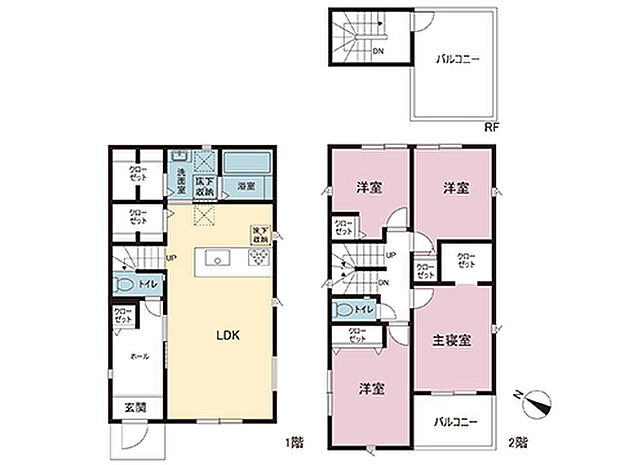 間取図です。図面と異なる場合は現況を優先させていただきます。