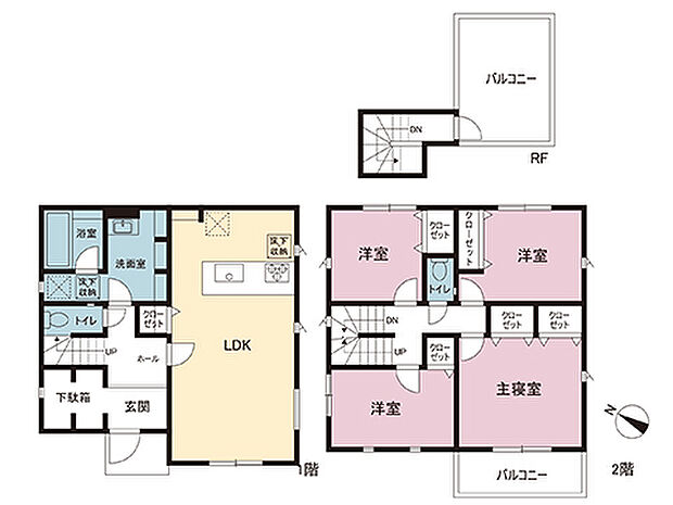 間取図です。図面と異なる場合は現況を優先させていただきます。