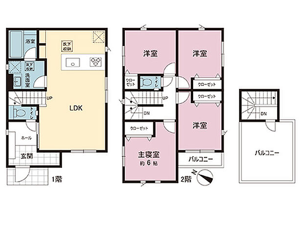 間取図です。図面と異なる場合は現況を優先させていただきます。