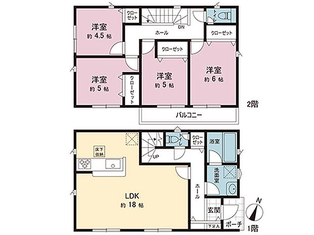 間取図です。図面と異なる場合は現況を優先させていただきます。