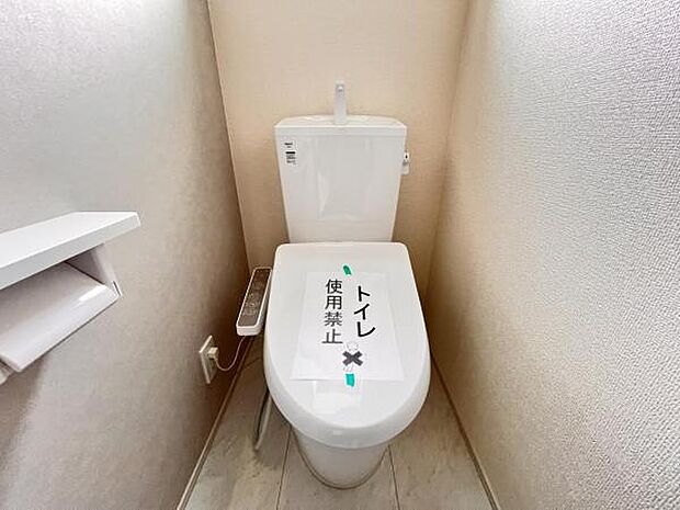 ほっと安らげるトイレ空間です。