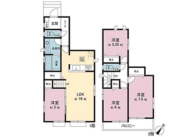 間取図です。図面と異なる場合は現況を優先させていただきます。