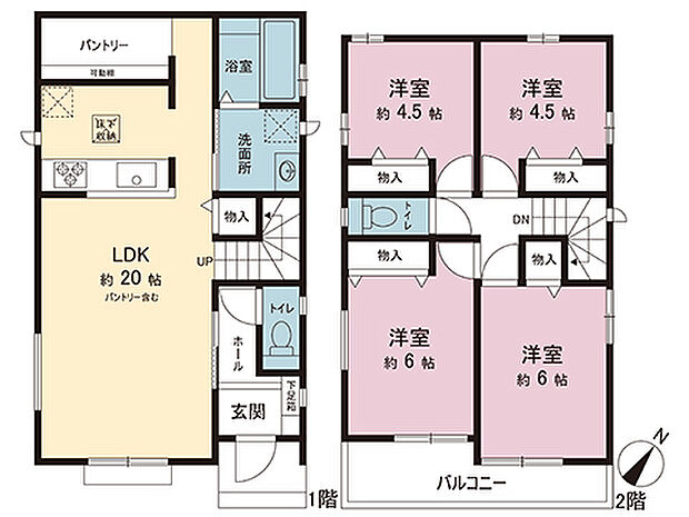 間取図です。図面と異なる場合は現況を優先させていただきます。
