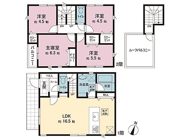 間取図です。図面と異なる場合は現況を優先させていただきます。