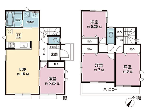 間取図です。図面と異なる場合は現況を優先させていただきます。