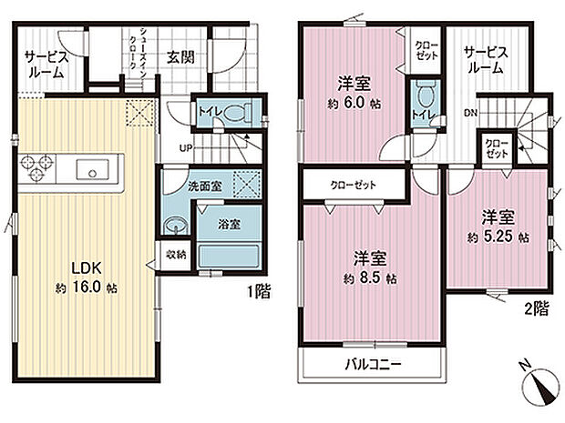 間取図です。図面と異なる場合は現況を優先させていただきます。