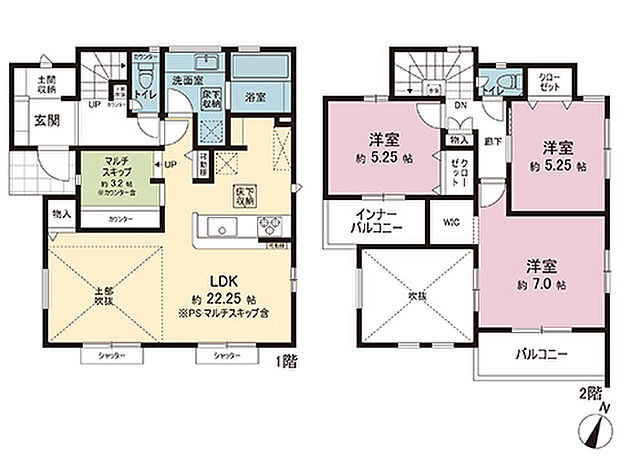 間取図です。図面と異なる場合は現況を優先させていただきます。