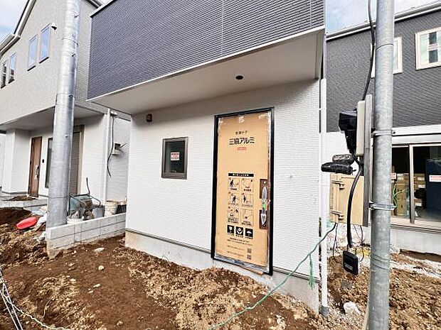 いつも気持ちよくご家族を迎えられる玄関です。