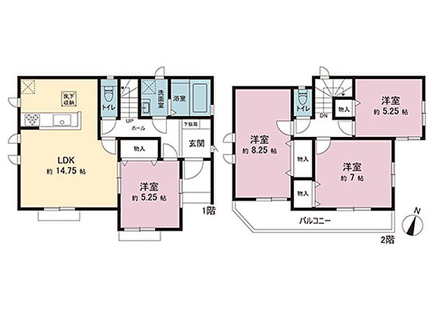 間取図です。図面と異なる場合は現況を優先させていただきます。