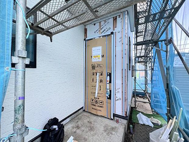 いつも気持ちよくご家族を迎えられる玄関です。