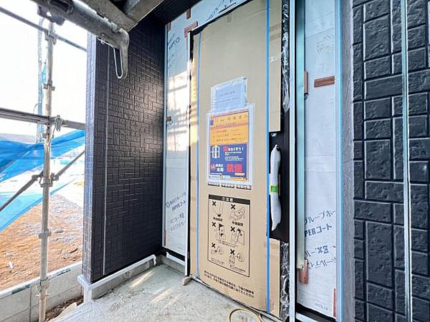 いつも気持ちよくご家族を迎えられる玄関です。