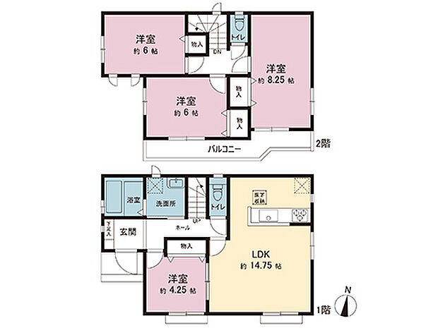 間取図です。図面と異なる場合は現況を優先させていただきます。