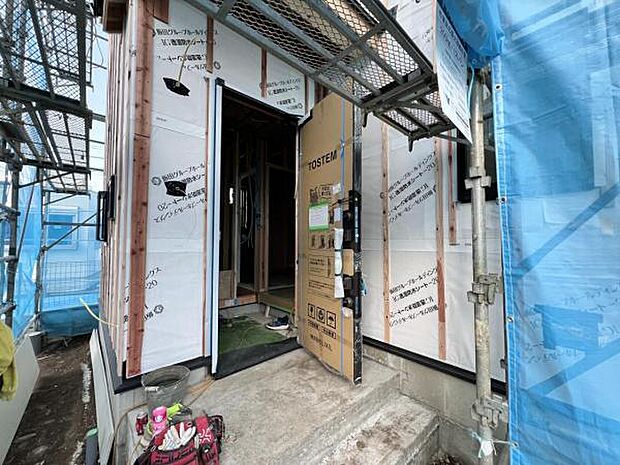 いつも気持ちよくご家族を迎えられる玄関です。