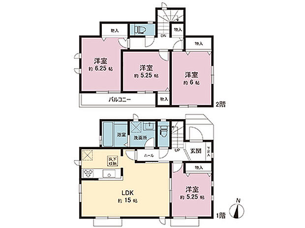 間取図です。図面と異なる場合は現況を優先させていただきます。