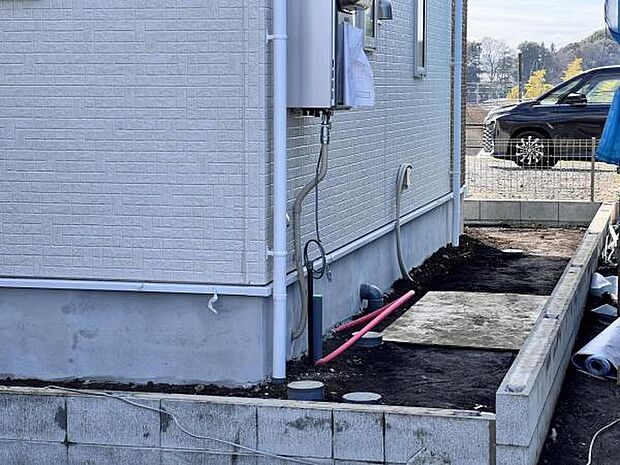 お庭スペースは、ガーデニングやお子様との外遊びなど多彩な用途でお楽しみいただけます。