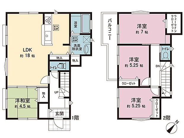 間取図です。図面と異なる場合は現況を優先させていただきます。