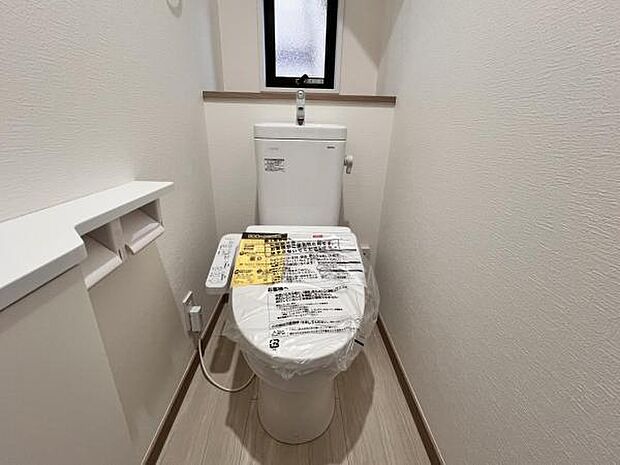ほっと安らげるトイレ空間です。