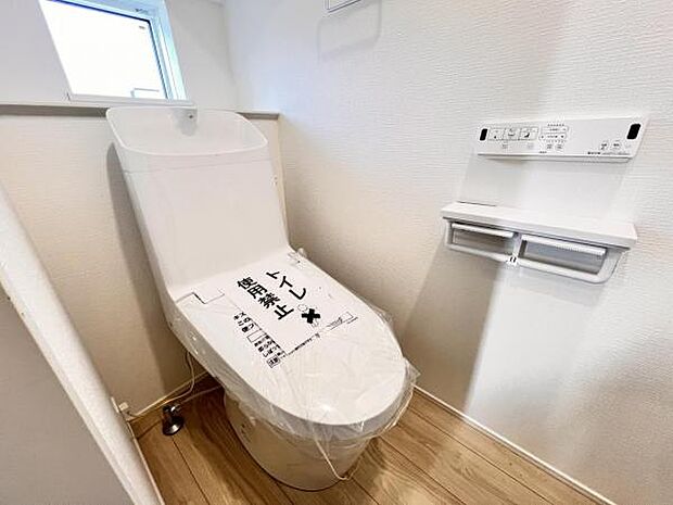 ほっと安らげるトイレ空間です。