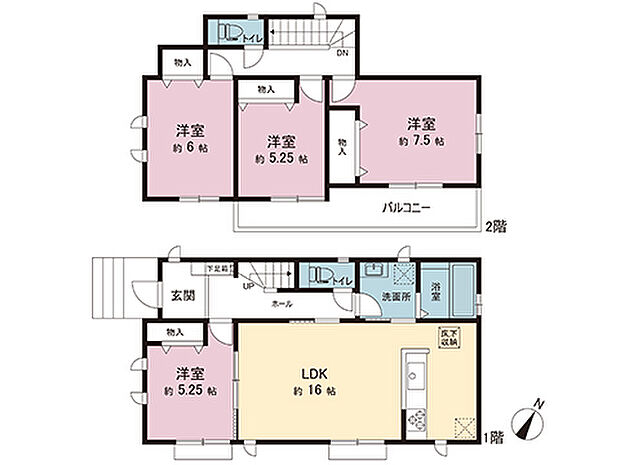 間取図です。図面と異なる場合は現況を優先させていただきます。