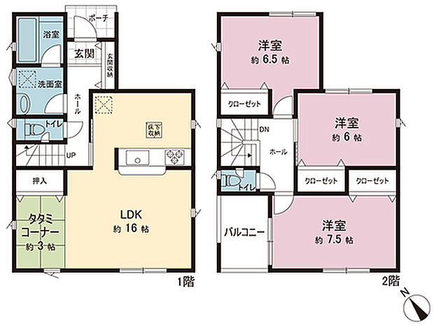 間取図です。図面と異なる場合は現況を優先させていただきます。