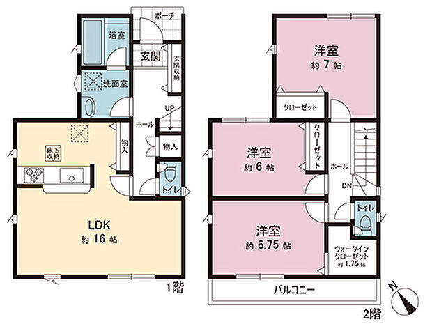 間取図です。図面と異なる場合は現況を優先させていただきます。