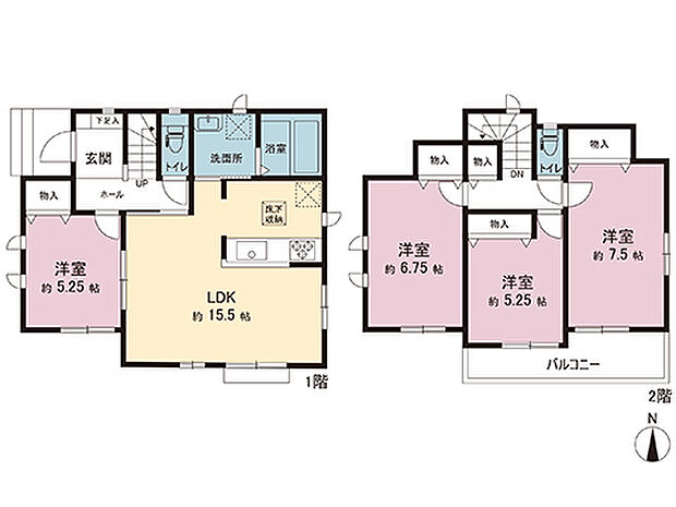 間取図です。図面と異なる場合は現況を優先させていただきます。