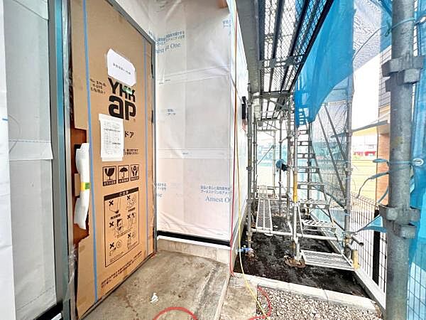 いつも気持ちよくご家族を迎えられる玄関です。