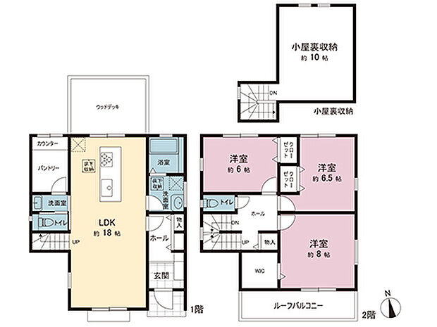 間取図です。図面と異なる場合は現況を優先させていただきます。