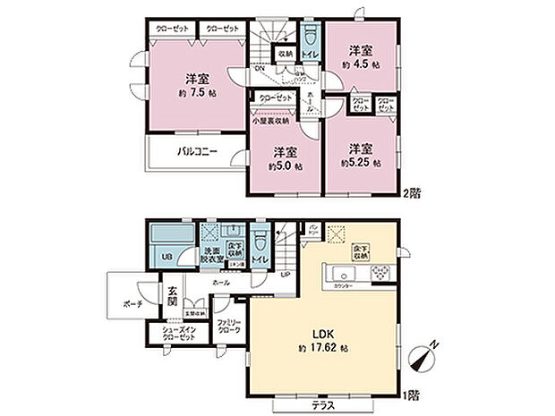 間取図です。図面と異なる場合は現況を優先させていただきます。