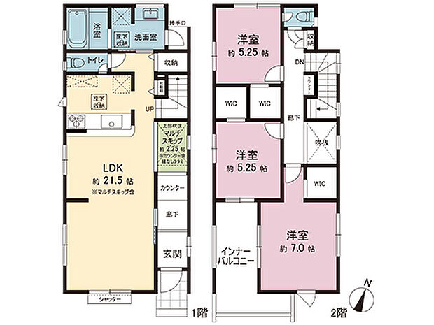 間取図です。図面と異なる場合は現況を優先させていただきます。