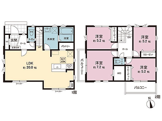 間取図です。図面と異なる場合は現況を優先させていただきます。