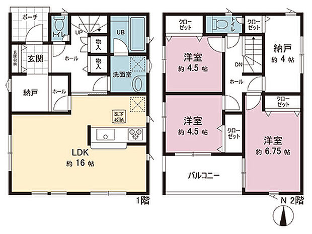 間取図です。図面と異なる場合は現況を優先させていただきます。