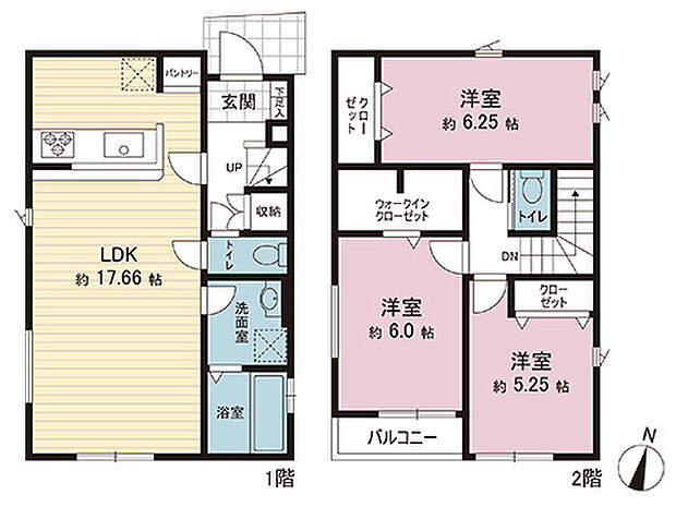 間取図です。図面と異なる場合は現況を優先させていただきます。