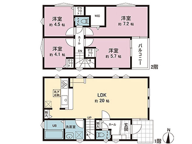 間取図です。図面と異なる場合は現況を優先させていただきます。