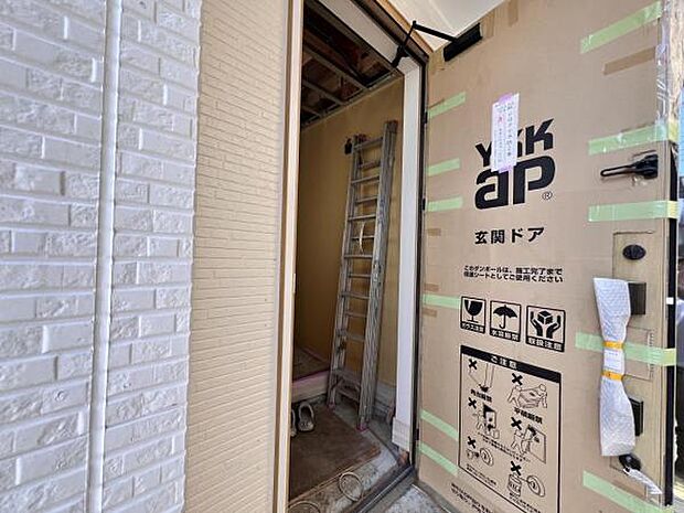 いつも気持ちよくご家族を迎えられる玄関です。