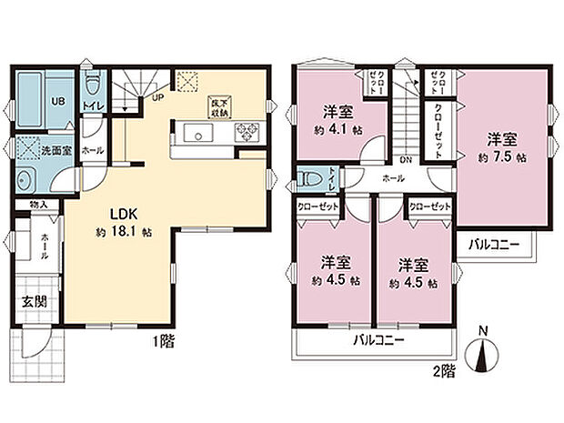 間取図です。図面と異なる場合は現況を優先させていただきます。