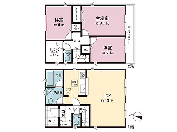 間取図です。図面と異なる場合は現況を優先させていただきます。
