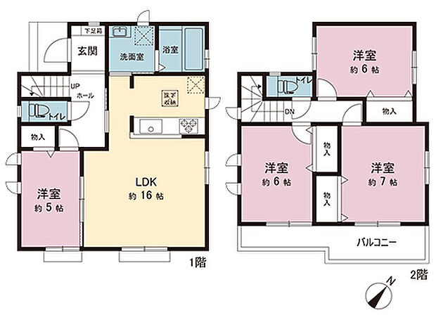 間取図です。図面と異なる場合は現況を優先させていただきます。