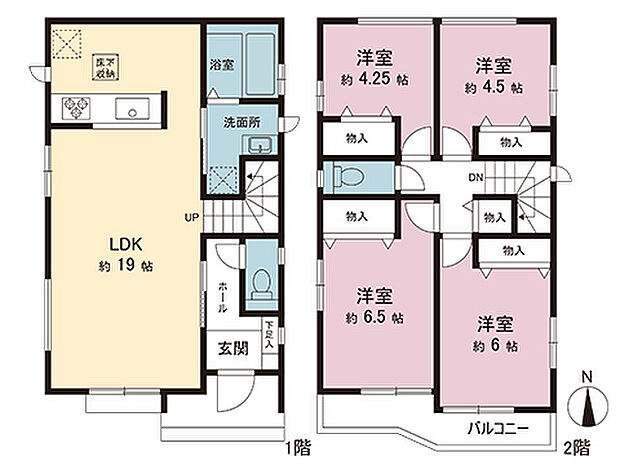 間取図です。図面と異なる場合は現況を優先させていただきます。